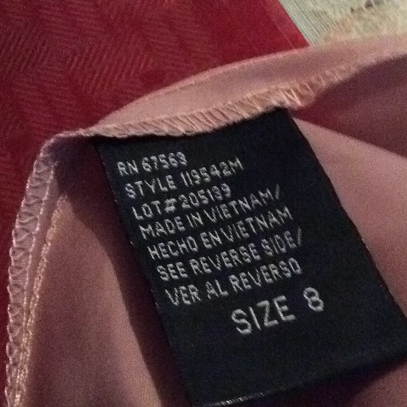 Vintage Inspired Pink and Black Dress - Picture 8 of 8